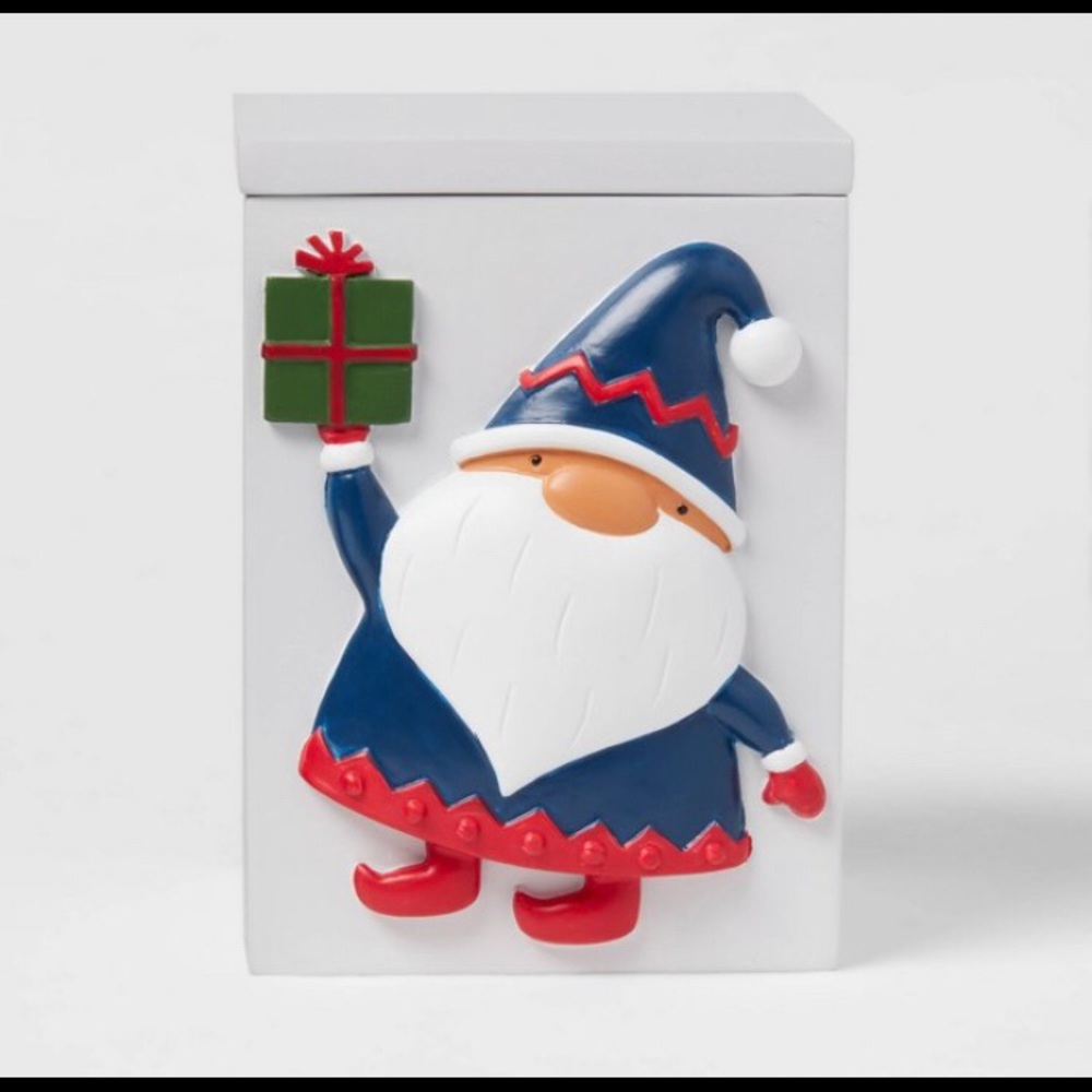 🌟Christmas Gnome ceramic container
